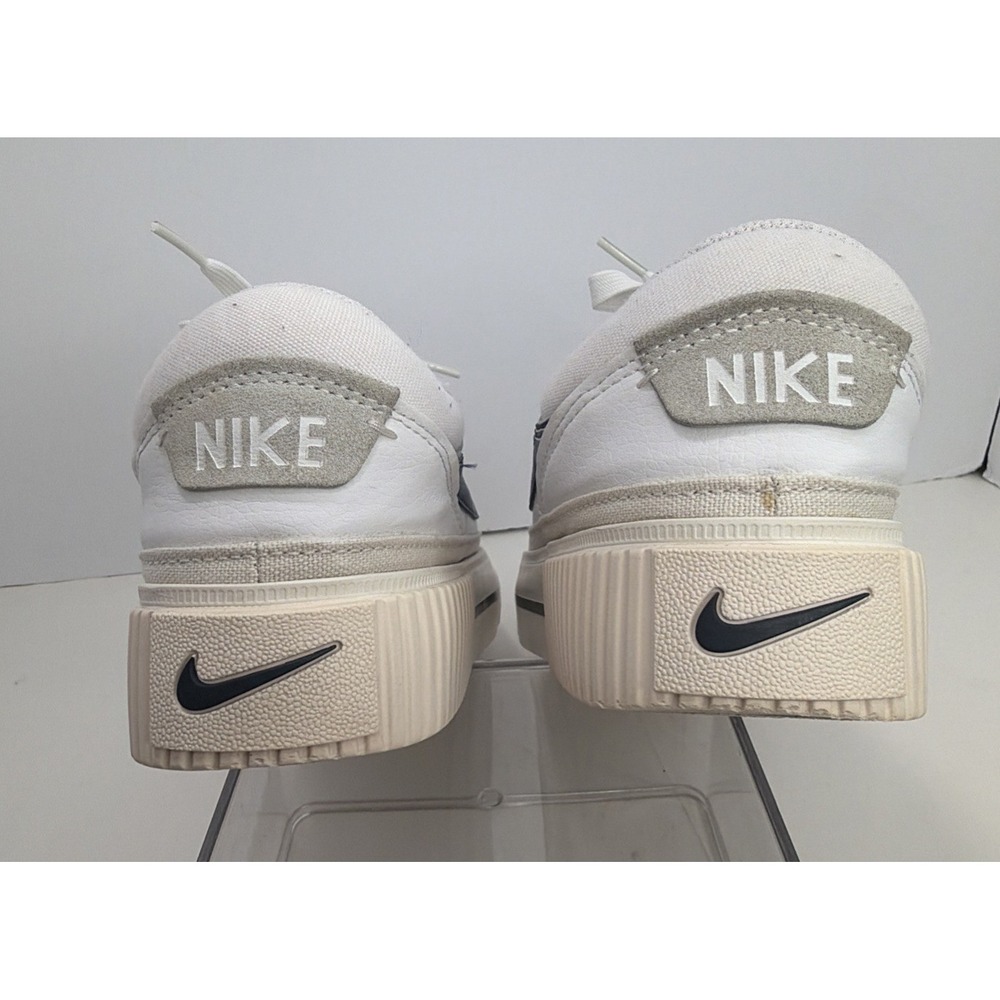 Size 9 - Nike Court Legacy Lift White Diffused Blue Platform Sneakers DM7590-104 - Picture 7 of 16